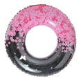 thumbnail image 1 of Btidfty Cherry Blossom Inflatable Pool Float Ring, Thickened Seamless Edges, Suitable for Summer Beach Parties (Black 80), 1 of 8