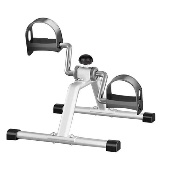 Btidfty Folding Portable Foot Pedal Exerciser with Adjustable Resistance Stationary Exercise Bike Cycle Pedal Exerciser for Indoor Physical