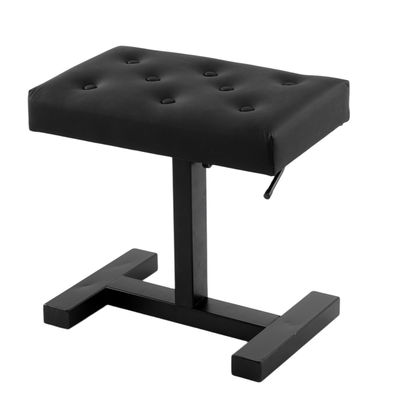 Btidfty Hydraulic Lifting Piano Bench Height Adjustable Keyboard Bench Seat Stool(black)