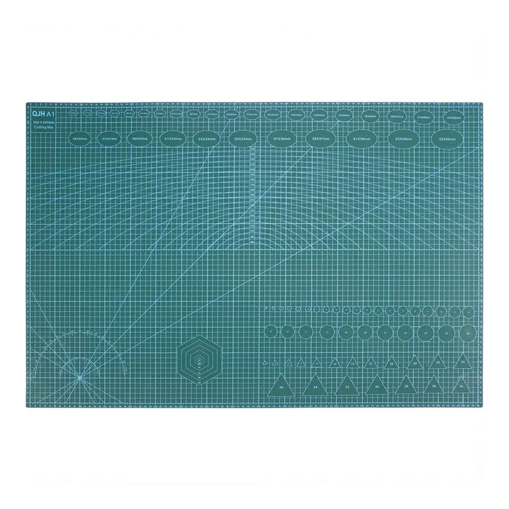Btidfty Self Healing Cutting Mat 3 Layer Cutting Pad Double-sided for Fabric Arts Crafts