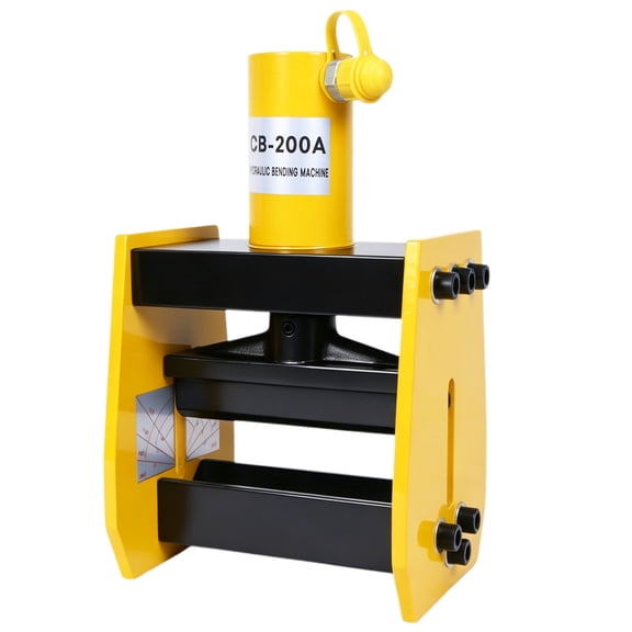 Btidfty Wires Bender W/angle Indicator Hydraulic Busbar Bender 20T Bus Bar Bending Tool Copper Metal Sheet Bending Tool for Thickness Aluminum Iron Bend