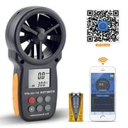 Btmeter BT-100 Digital Handheld Anemometer,0-30m/s Wind Speed Test,MAX/MIN/AVG measurement, Data Hold