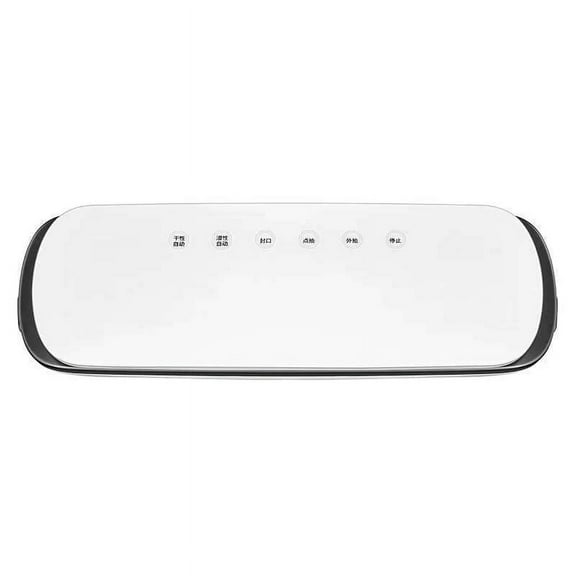 Btmeter Vacuum Sealer for Dry/Moist Food Storage, Food Saver with 10Pcs Seal Bags Starter Kit & 1 Air Suction Hose, White