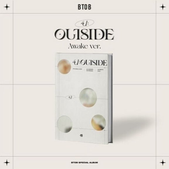 Btob - 4U: Outside (Awake Version) (incl.96pg Booklet, Lyric Paper, Invitation Card, Postcard, Photocard, Film Photocard + Poster) - Music & Performance - CD