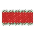 thumbnail image 1 of Btomtd 107.87 x 53.93 inch Snowman Pattern Christmas Table Cloth Disposable PE Plastic Tablecloth Water Oil Proof Party Table Cloth, A, 1 of 6