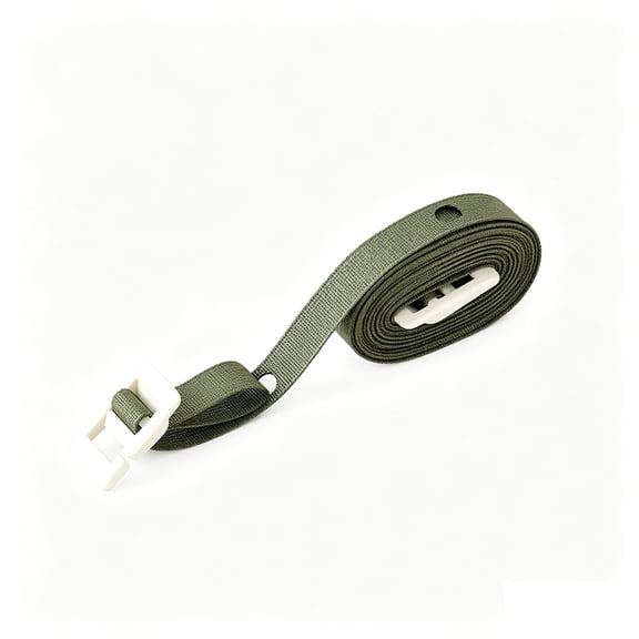 Btomtd 11.5FT Clothesline for Outdoor and Travel, Adjustable No-Drill Clothes Hangers, Portable Indoor Outdoor Blanket Drying Rope Storage, Green