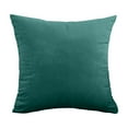 thumbnail image 1 of Btomtd 15.7x15.7 in Velvet Pillowcase Decorative Pillow Cover for Sofas Chairs Waistrests Headrests Backrests Cushions Multiple Use Pillow Case Cushion Cover, Green-S, 1 of 6