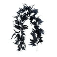 thumbnail image 1 of Btomtd 175cm Halloween Black Rattan Vines Artificial Maple Leaf Vines Artificial Green Plant Garland Decor for Home Halloween Decoration, B, 1 of 6