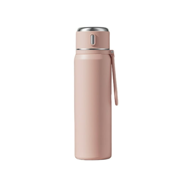 Btomtd 18.6oz 316 Stainless Steel Water Cup, Food Grade Student Tumbler, Personal Use Water Bottle with a Sleek Look, Metal Drinking Cup and Mug, Pink