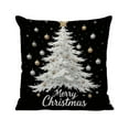 thumbnail image 1 of Btomtd 18" x 18" Christmas Pillow Covers for Living Room and Sofa, Throw Pillow Covers with Holiday Patterns, Christmas Tree Cushion Decorative Pillow Cases, D, 1 of 6