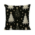 thumbnail image 1 of Btomtd 18" x 18" Christmas Pillow Covers for Living Room and Sofa, Throw Pillow Covers with Holiday Patterns, Christmas Tree Cushion Decorative Pillow Cases, A, 1 of 6