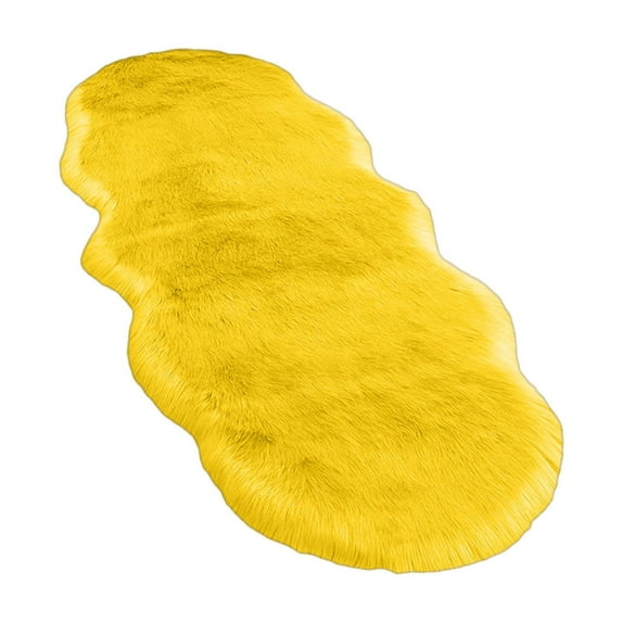 Btomtd 19.68' x 55.11' Extra Large Entryway Rug Plush Floor Mat Runner Doormat for Bath Living Space Thick Carpet Mat Water Absorbent Surface, Yellow