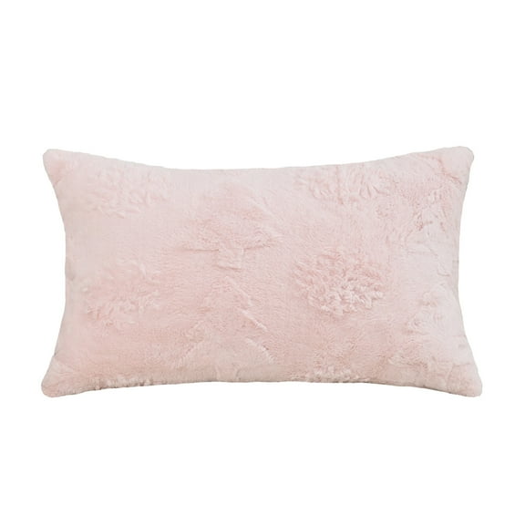 Btomtd 19.6x11.8 in Festive Christmas Pillowcase Decorative Pillow Cover for Sofa Cushion Cover Home Decoration Use in Living Room or Bed Setting, Pink-A