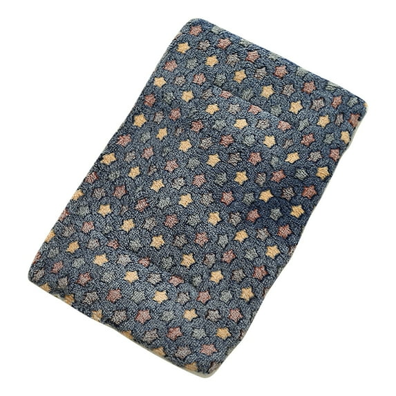 Btomtd 19"x13" Soft Pet Pad with Non Slip Bottom for Safety, Easy to Clean Dog Bed and Cat Bed for Convenience, Sufficient Resilience Cozy Pet Sleeping Mats, Dark Gray