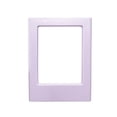 thumbnail image 1 of Btomtd 2.5" x 3.5" Instant Photo Frame, ABS Magnetic Wall Display Stand, No Drill Adhesive Fridge Magnet Picture Frame, Light Purple, 1 of 6
