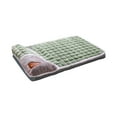 thumbnail image 1 of Btomtd 20"x14" Thickened Winter Warm Dog Bed and Cat Bed for Cold Days, Soft Pet Sleeping Mat for Comfort, Cozy Dog Mat for Indoor Use, Comfortable Pet Beds, Green, 1 of 5
