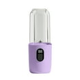 thumbnail image 1 of Btomtd 20oz Household Juicer and Portable Cup, USB Charging Juicer Machine for Outdoor Use, Multifunction Juicing Cup, Purple, 1 of 9