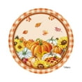 thumbnail image 1 of Btomtd 24 Count Thanksgiving Paper Plates 7" with Pumpkin and Maple Themes, Fall Party Supplies of Disposable Plates for Decor, Autumn Themed Paper Playes, B-S(7"), 1 of 6