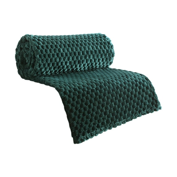 Btomtd 30"x40" Golden Turtle Velvet Blanket Thickened Nap Blanket for Bed Multifunctional Sofa Cover Throw Blanket, Army Green