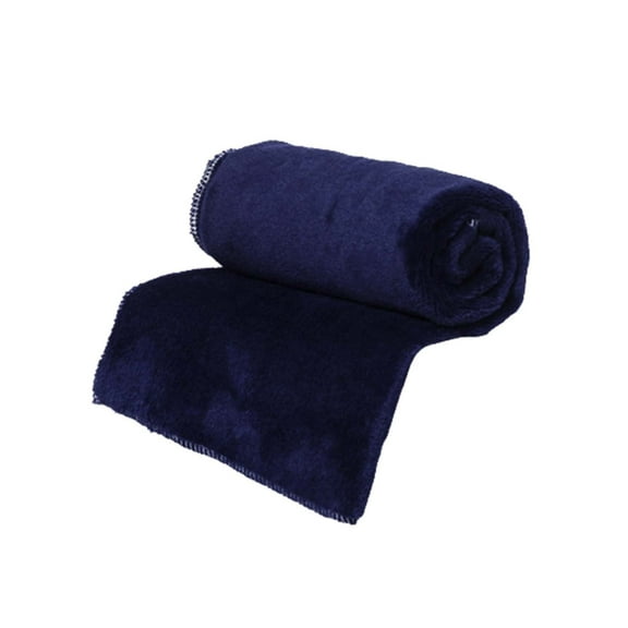 Btomtd 30"x40" Throw Blanket Fuzzy Soft Cozy Blanket for Couch Bed Sofa Camping Travel Cozy Bed Blanket Warm Soft Texture Throw Blanket, Blue