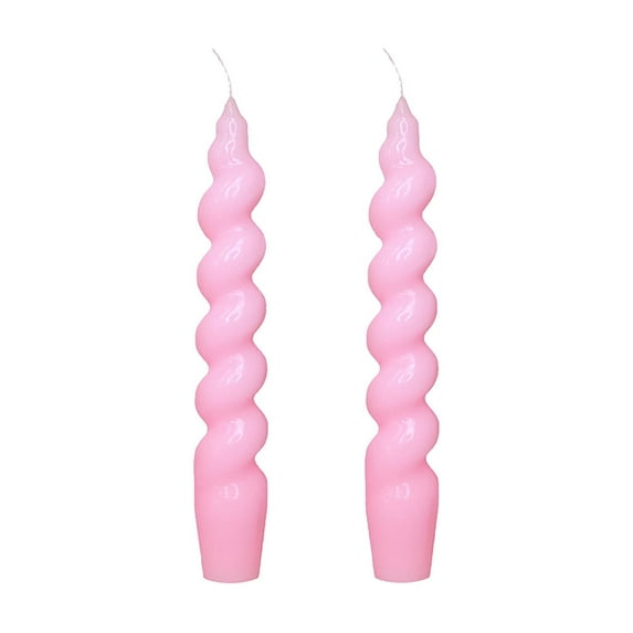 Btomtd 2pcs Round Floating Tea Light Candles in Tobacco Scent, Romantic Paraffin Votive Candles for Wedding and Party, Decorative Scented Candle, TOTEL 5.6 oz, Pink