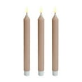 thumbnail image 1 of Btomtd 3-Pack Battery Operated Flameless Candles, 10 inch LED Taper Electronic Candle Lights for Safe Use, Realistic Fake Candles for Home Holiday Decor, 9.8", Pink, 1 of 9