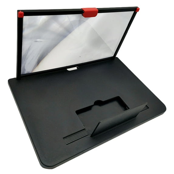 Btomtd 3 Times Mobile Phone Amplifier, Portable 10'' Screen Magnifier, Acrylic Screen For Watching Games Movies