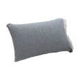 thumbnail image 1 of Btomtd 32.2x19.2 in Cotton Pillowcase with Snap Closure Pillow Cover Removable Pillow Cover Heavy Duty Pillowcase, Dark Gray, 1 of 6