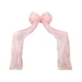 thumbnail image 1 of Btomtd 33.07"x18.11" Oversized Christmas Bow for Birthday Wedding Decoration Arches and Wall Window Outside Displays Holiday Ornaments and Festive Bows, Pink-S, 1 of 9
