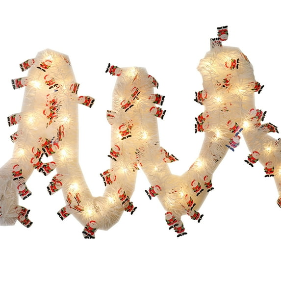 Btomtd 39.37" LED Copper Wire Ribbon with Ambient Lights for Christmas Tree Ornaments and Party Decorations String Ribbon Lights for Holiday Home Ambiance, Yellow