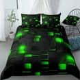 thumbnail image 1 of Btomtd 3Piece Duvet Cover Set Complete Bedding Set for Queen Bed Includes One Duvet Cover and Two Pillowcases a Versatile Comforter Set for Home, 86.61'x78.74', Green, 1 of 6