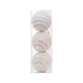 thumbnail image 1 of Btomtd 3pcs 3.15"/8cm Macaron Color Foam Christmas Ball Ornaments, Pastel Hanging Xmas Tree Pendants, Soft Touch Holiday Decor Christmas Ornaments Set, Beige, 1 of 6