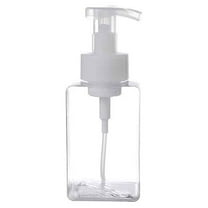 Btomtd 400ml Foam Soap Dispenser Pump Bottle for Liquid Hand Wash Dispenser Bottle Refillable Container, L
