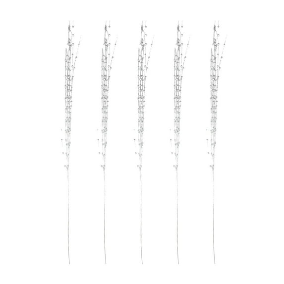 Btomtd 5pcs Painted Lollipop Round Ball Ornaments, Ceiling and Christmas Tree Scene Layout Pendant, Holiday Hanging Decoration for Home, Festive Decor and Ornaments, Silver