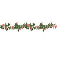 thumbnail image 1 of Btomtd 7.2ft Artificial Rose Vines Garland for Wedding Arches and Party Walls, Fake Flowers Greenery Garland for Ceremony Backgrounds, Fake Plants Wreath for Table Decorations, Watermelon Red, 1 of 6