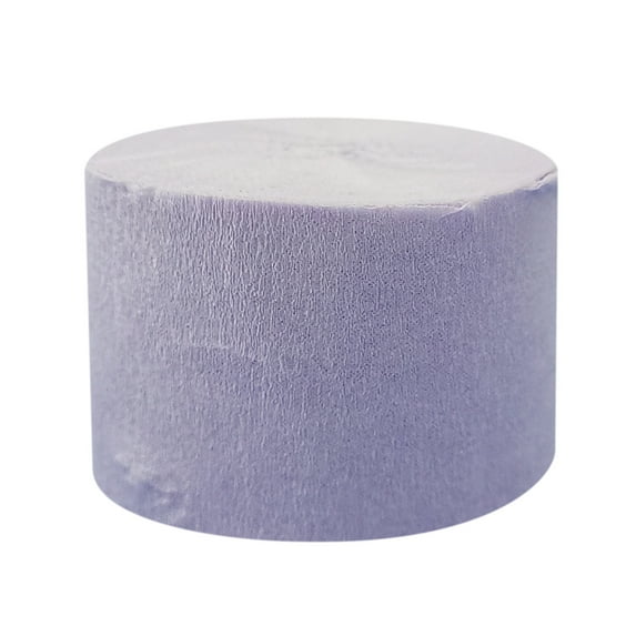 Btomtd 984.25"x1.77" Bright Crepe Paper Ribbon Roll for DIY Crafts and Bow Making Party Ornaments and Holiday Decorations Versatile Decorative Ribbon Supplies, Gray
