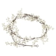 thumbnail image 1 of Btomtd Artificial Ball Berry Garland String 6.2FT, Christmas Rattan Decor Vines for Fireplace Xmas Tree Holiday Decorations, Silver, 1 of 6