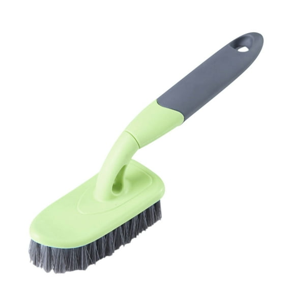 Btomtd Bathroom Cleaning Brush for Tiles Floors Bathtubs Household Hard Bristle Scrub Brush Cleaner, Yellow