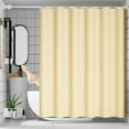 thumbnail image 1 of Btomtd Bathroom Shower Curtain Water Proof Printed Shower Curtain Bathroom Curtain Toilet Partition Curtain No Need to Punch Holes to Provide Hook, 70.86x47.24 inch, Yellow, 1 of 7