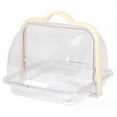 thumbnail image 1 of Btomtd Bread Box for Kitchen Countertop,Acrylic Bread Storage Container for Homemade Bread,Cookies, Bagels, Muffins, Bread Holder with Roll Top Lid,Clear, 1 of 6