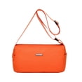 thumbnail image 1 of Btomtd Casual Canvas Tote Bag, Colorful Stylish Shoulder and Crossbody Bag for Women and Men, Outdoor Carryall and Purses, 10.2" x 5.9" x 5.5" (Orange), 1 of 6
