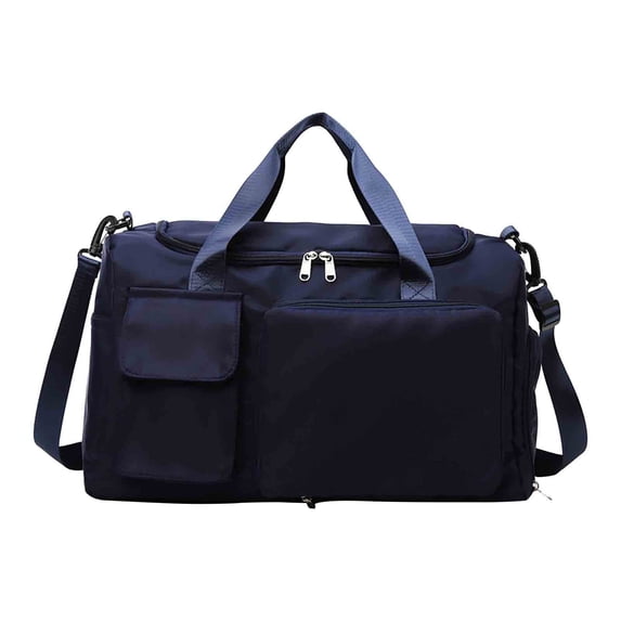 Btomtd Casual Shoulder Bag Made of Cloth, Crossbody Bag and Purse with Large Capacity, Messenger Handbag Featuring Multiple Compartments for Personal Items, Dark Blue