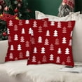 Btomtd Christmas Decorations Christmas Pillow Covers 18x18 Inch Set Of