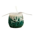 thumbnail image 1 of Btomtd Christmas Tree Pillar Wax Candles, Gentle Aromatherapy Candles for Home Decoration, Non Pungent Scented Candle Handheld Gift, 6.5 oz, Army Green, 1 of 7