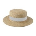 thumbnail image 1 of Btomtd Beach Hats,Beach Essentials,Flat Top Fodder Hat Women Summer Sun Hat Sun Hat Seaside Beach Hat, 1 of 6