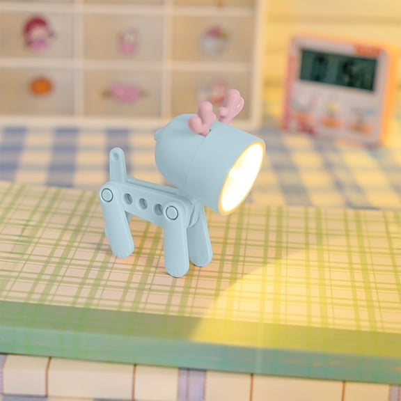 Btomtd Christmas Lights,Christmas Decorations,Christmas Cute Pet Mini Night Light Led Cute Vibes Light Student Dormitory Reading Light Bedside Lamp Desktop Decoration Ornaments