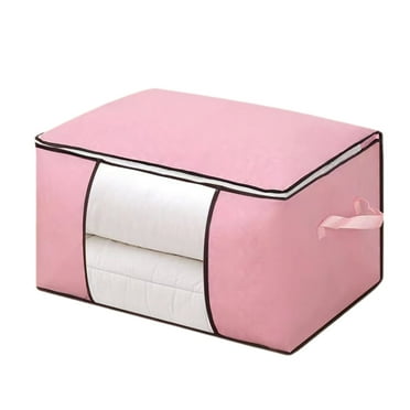 Btomtd Comforter Storage Bag,Clothing Storage Bags,Heavy Duty Storage With Reinforced Handles Extra Large Storage Bags For Clothes Tote Bag Double Zipper For Space Saving Travel