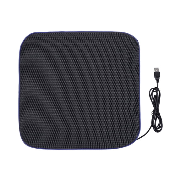 Btomtd Cooling Car Seat Cushion,Summer Car Ventilation Cushion Portable USB Fan Blowing Cushion Small Square Cushion Ventilation Breathable Cold Cushion Blowing Cushion With 4 Built-in Fans