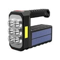 thumbnail image 1 of Btomtd Flashlight,Super Bright Flashlight,Rechargeable 6 LED Handheld Solar Flashlight With COB Sidelight High Lumens 3 Modes Searchlight Portable Lightweight Spotlight For Fishing Outdoor, 1 of 2
