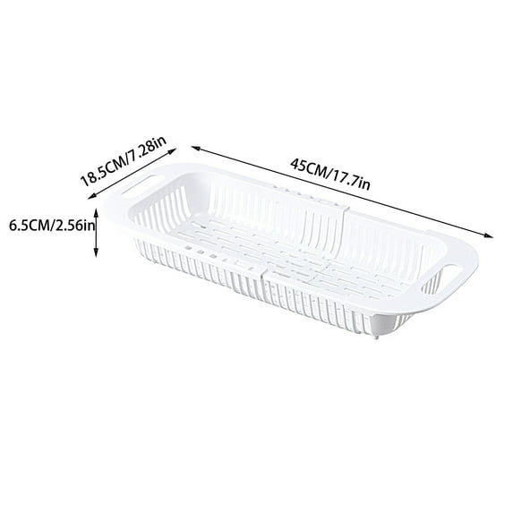 Btomtd Kitchen Sinks,Under Sink Organizers And Storage,Basket Kitchen Utensil Sink Colander Basket Multipurpose Strainer Basket For Kitchen Dish Cups